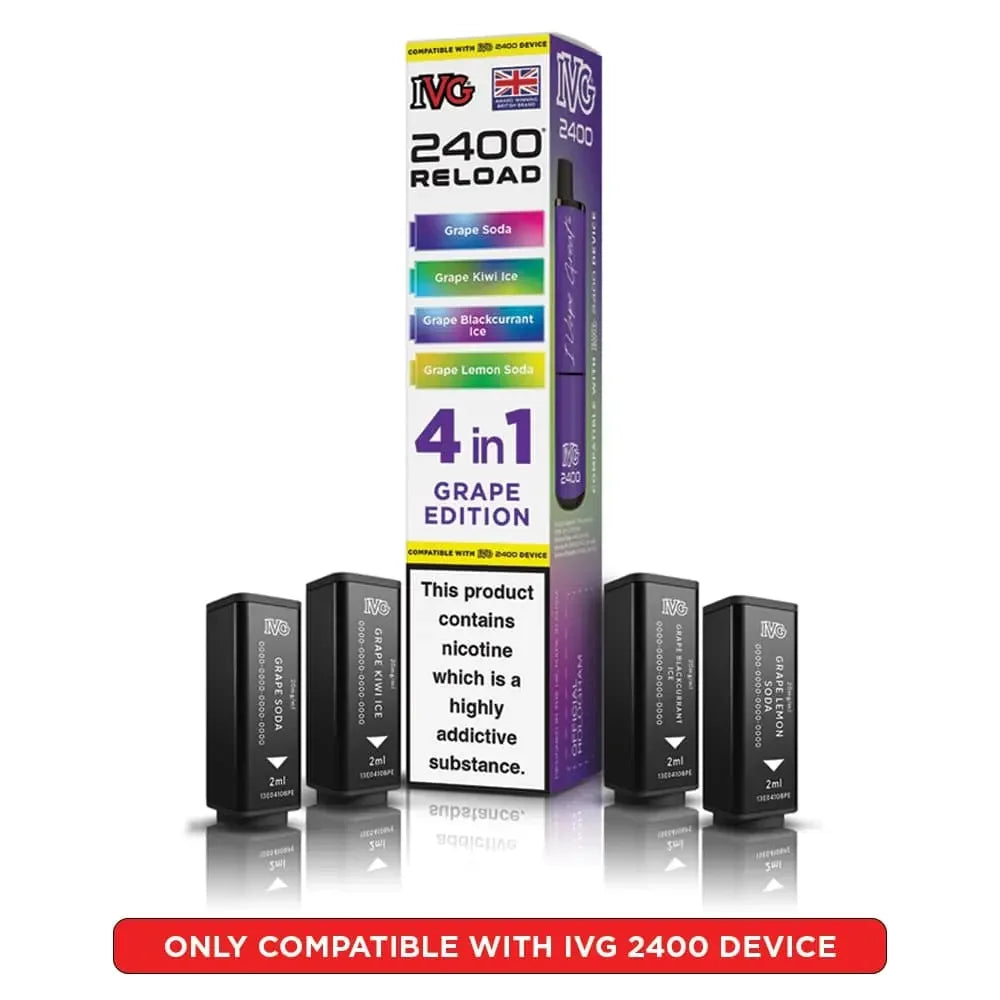 IVG 2400 Reload Pod Grape Edition