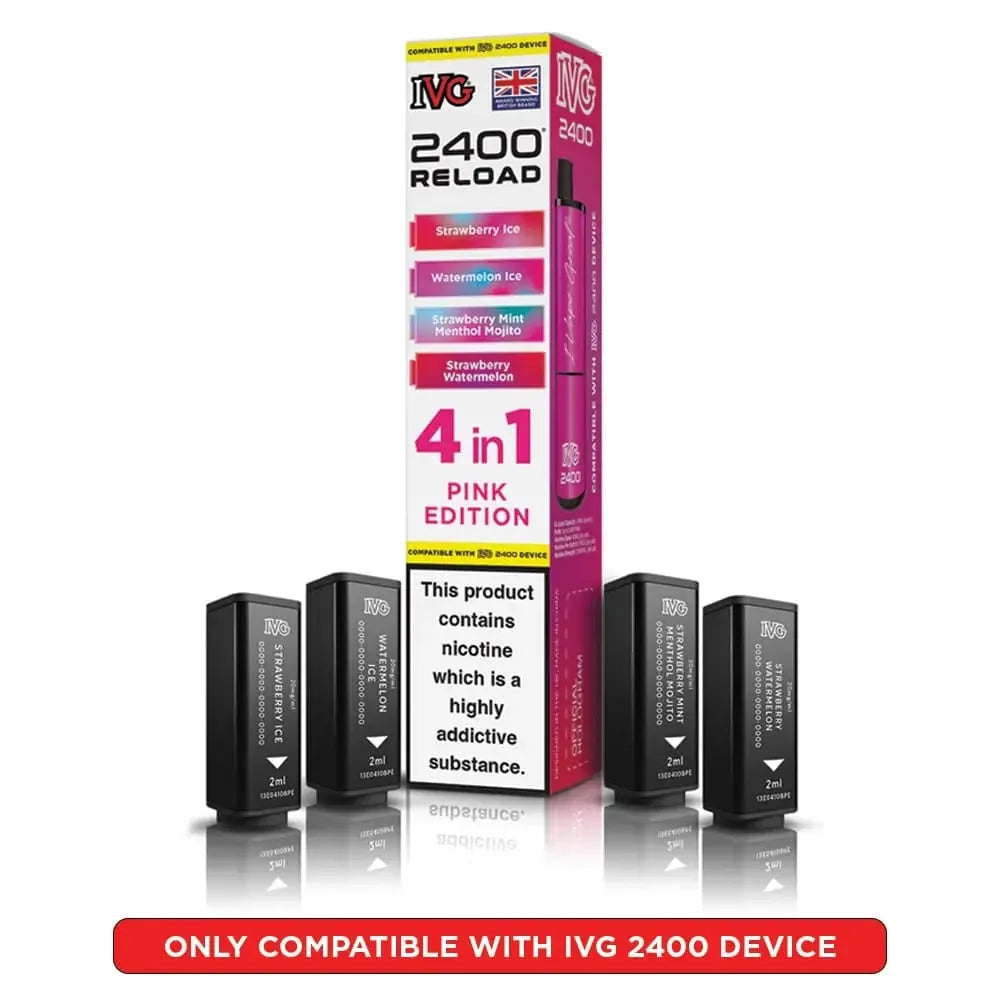 IVG 2400 Reload Pod Pink Edition