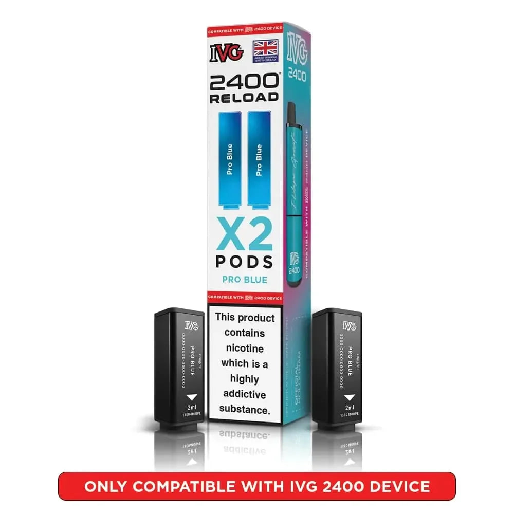 IVG 2400 Reload Pod Pro Blue Flavour