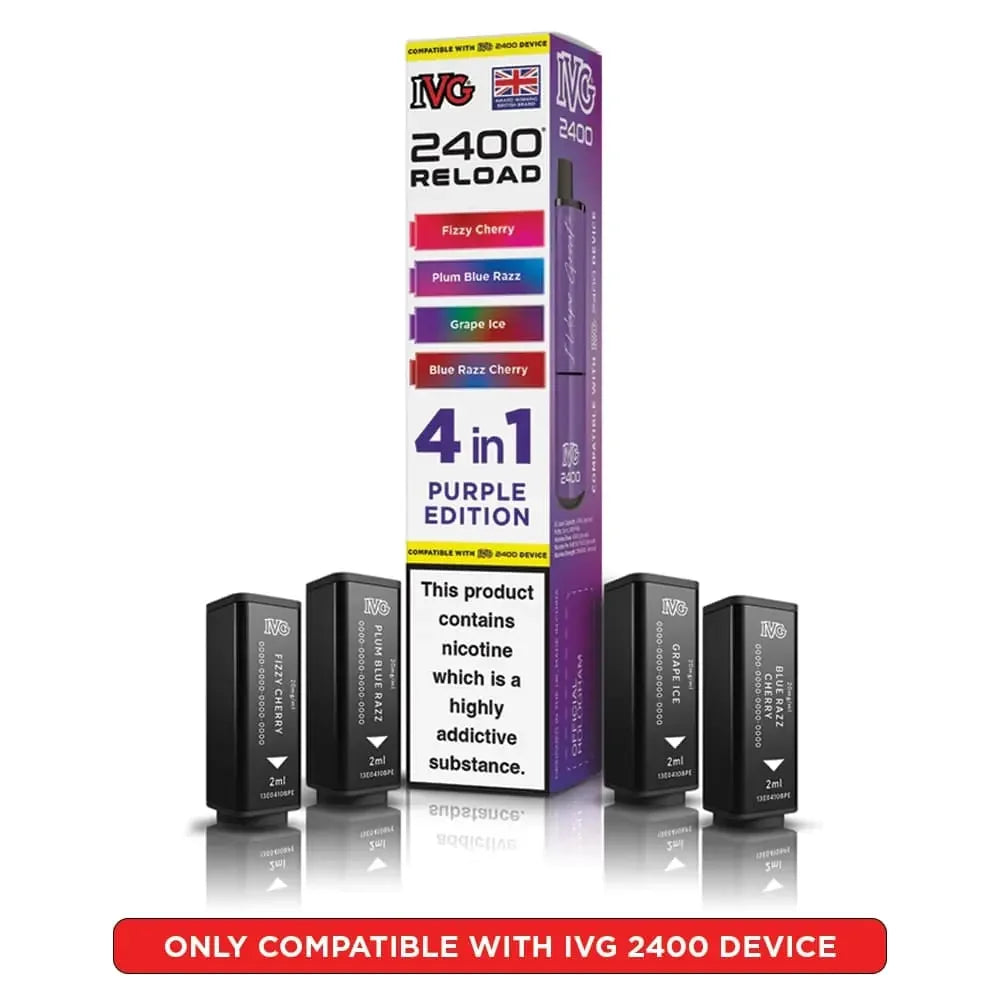 IVG 2400 Reload Pod Purple Edition