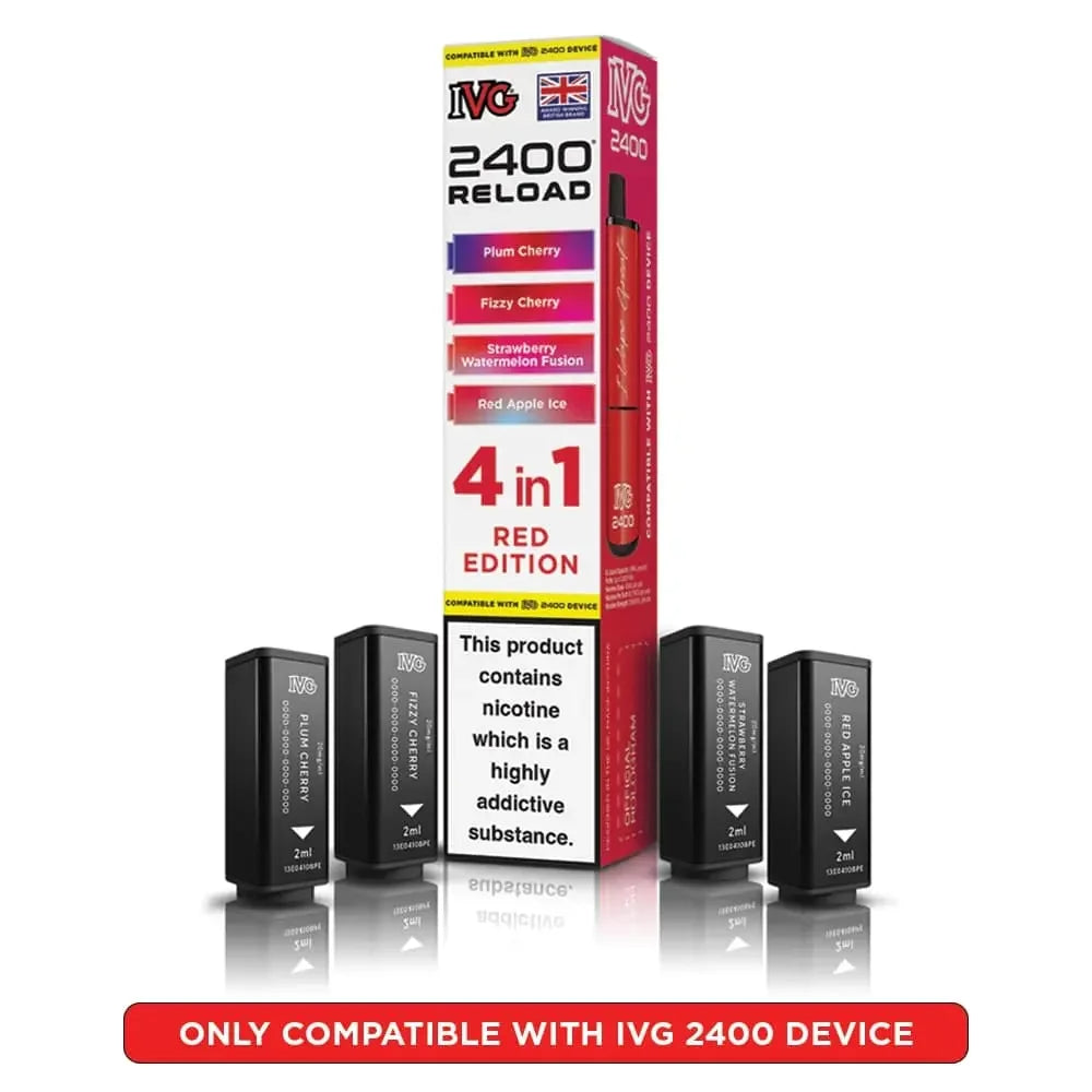 IVG 2400 Reload Pod Red Edition