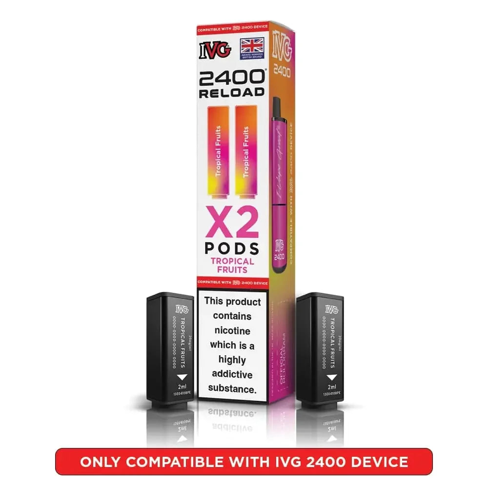 IVG 2400 Reload Pod Tropical Fruits Flavour