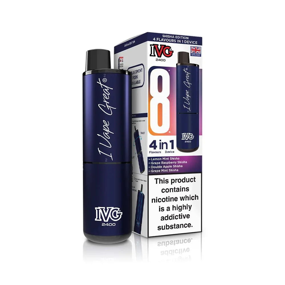 IVG 2400 Vape Kit Shisha Edition