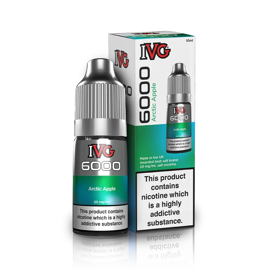 IVG 6000 Nic Salts Arctic Apple