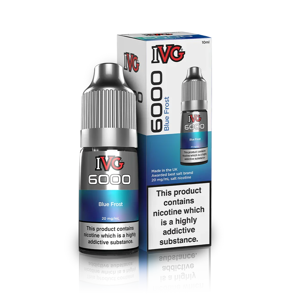 IVG 6000 Nic Salts Blue Frost