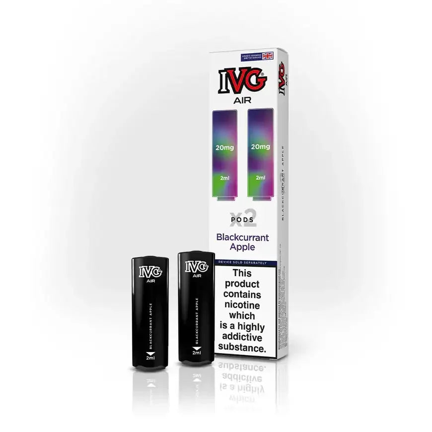 IVG Air Pods Blackcurrant Apple Flavour