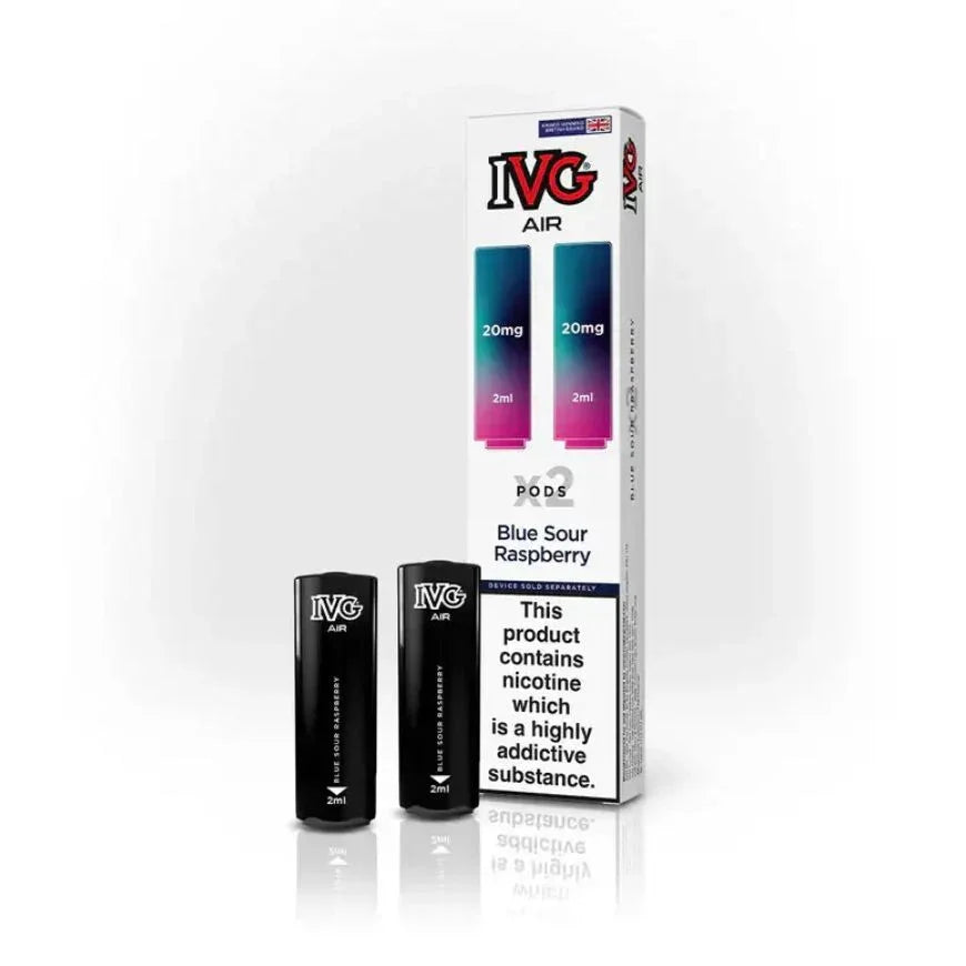IVG Air Pods Blue Sour Raspberry Flavour