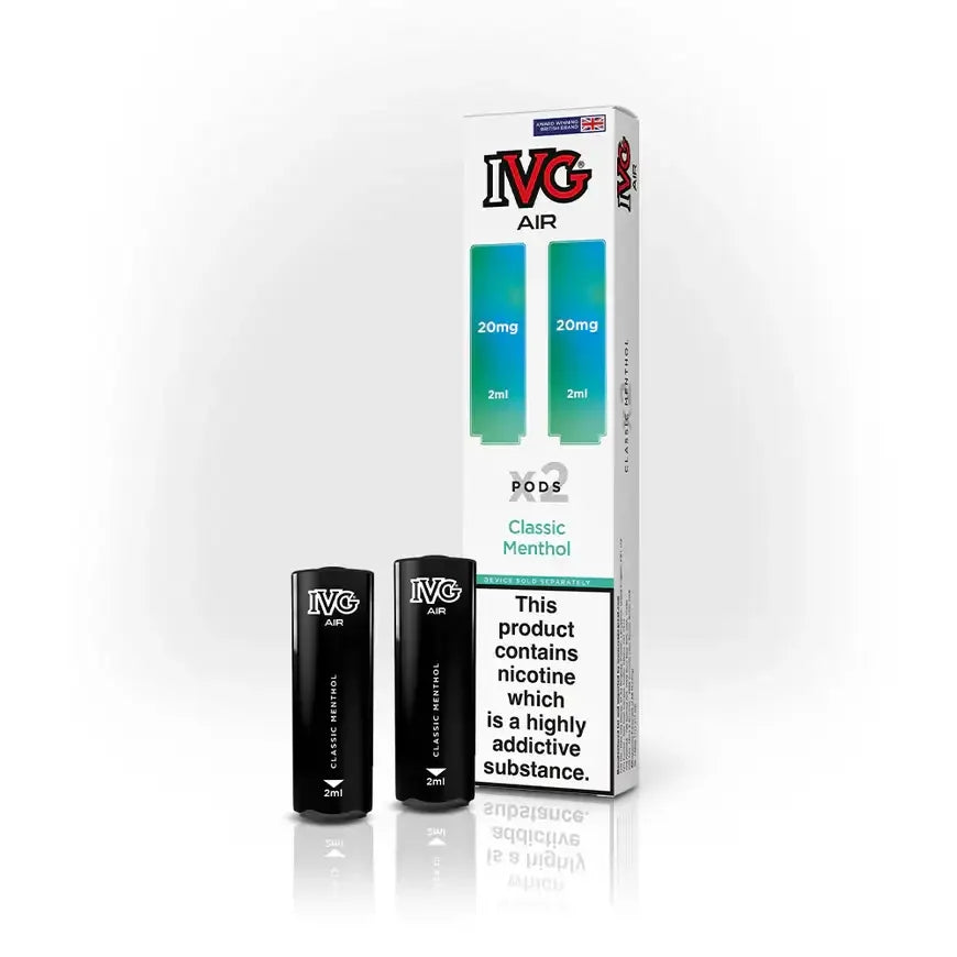 IVG Air Pods Classic Menthol Flavour