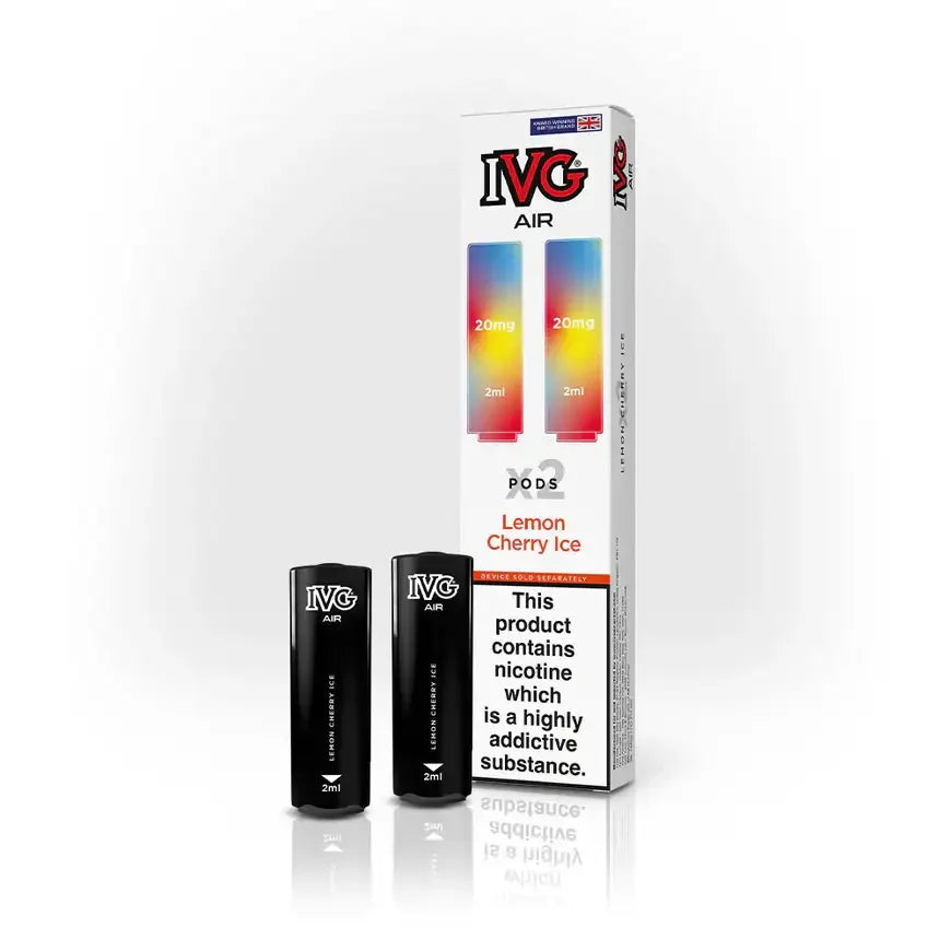 IVG Air Pods Lemon Cherry Ice Flavour
