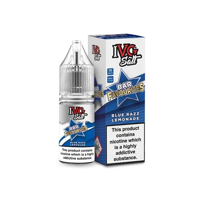 IVG Salt Bar Favourites e-liquid Blue Razz Lemonade Flavour