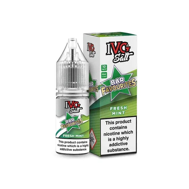 IVG Salt Bar Favourites e-liquid Fresh Mint Flavour