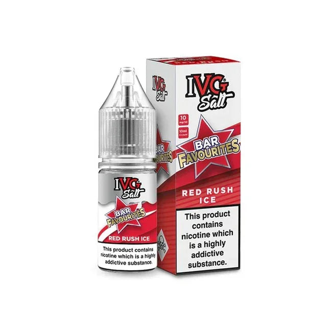 IVG Salt Bar Favourites e-liquid Red Rush Ice Flavour