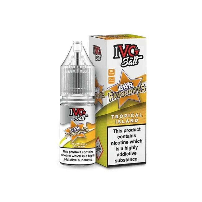 IVG Salt Bar Favourites e-liquid Tropical Island Flavour