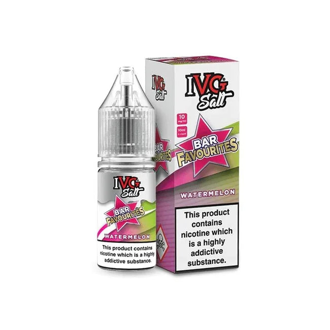 IVG Salt Bar Favourites e-liquid Watermelon Flavour