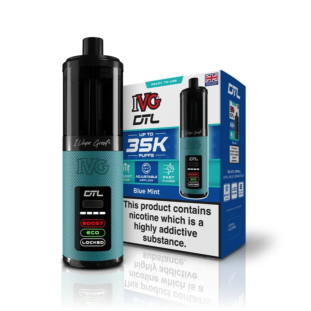 IVG DTL 35 Kit Gum Mint Flavour