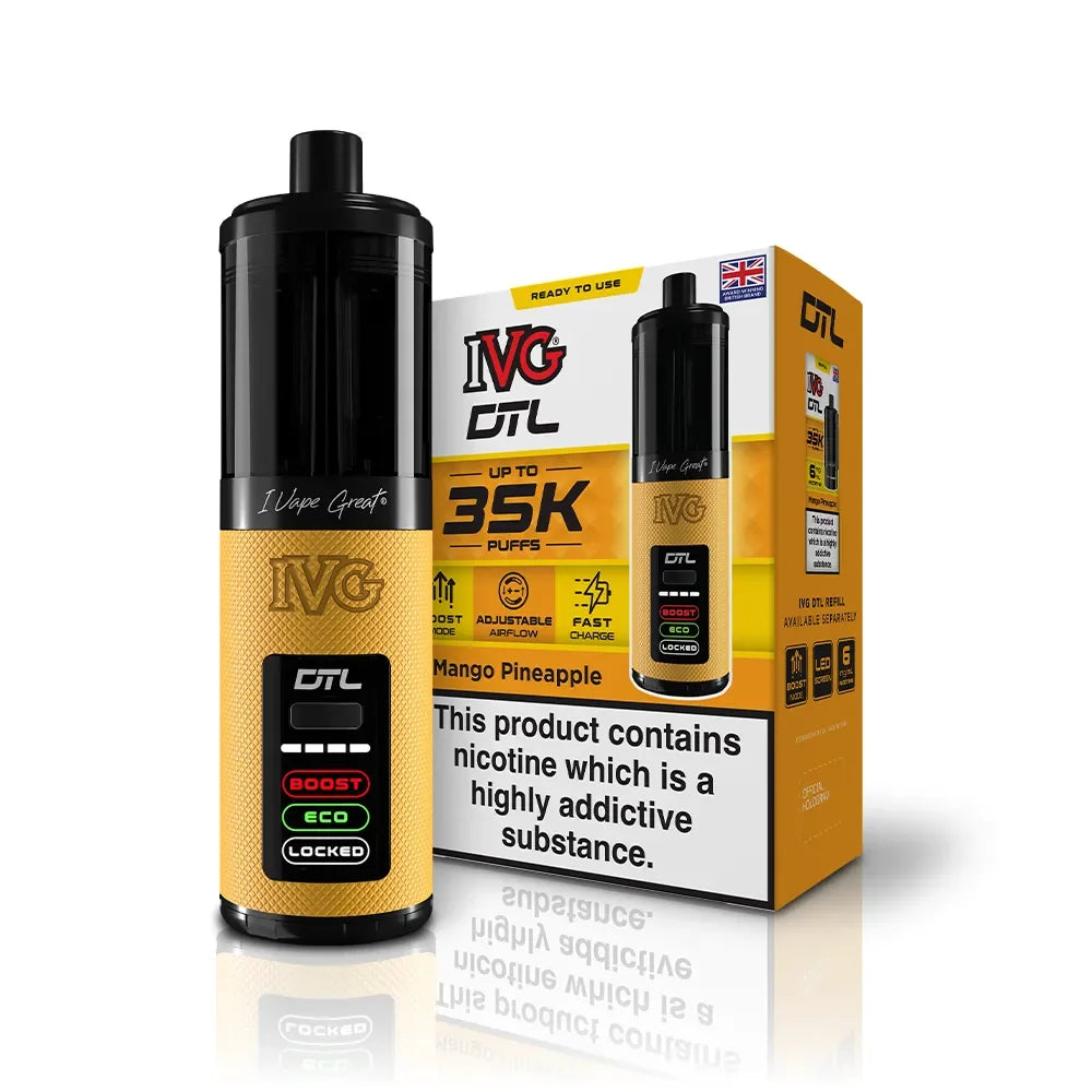 IVG DTL 35 Kit Mango Pineapple Flavour