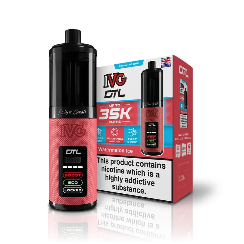 IVG DTL 35 Pod Kit - 9.99 Any 3 for 27 IVG DTL 35 Pod Kit - 9.99 Any 3 for 27