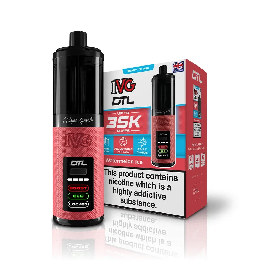 IVG DTL 35 Kit Watermelon Ice Flavour