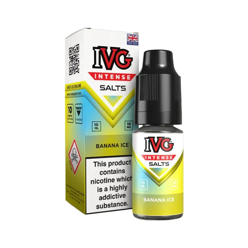 IVG Intense Salts Banana Ice Flavour