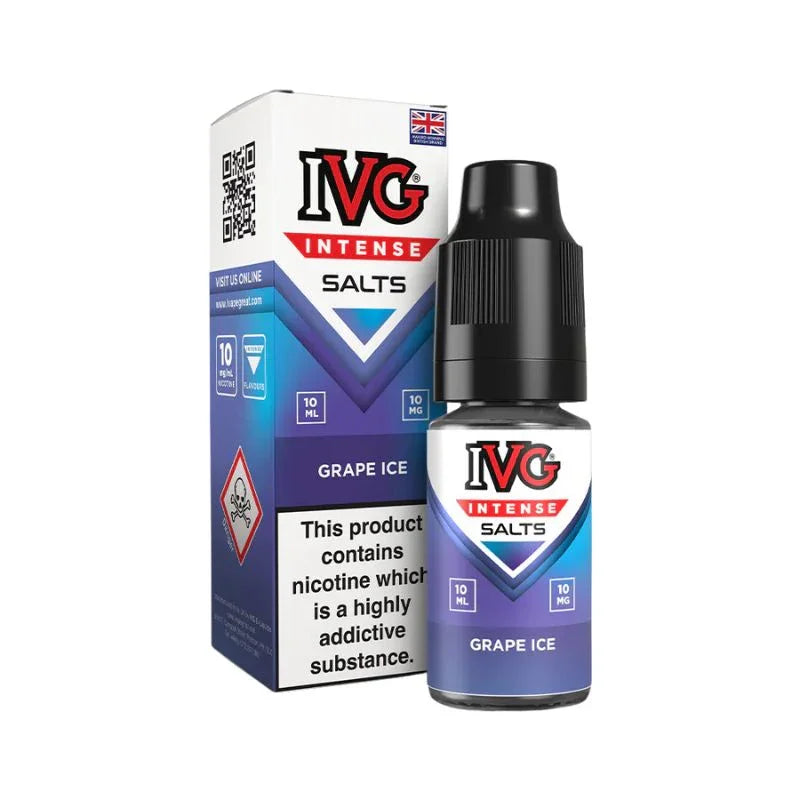 IVG Intense Salts Grape Ice Flavour