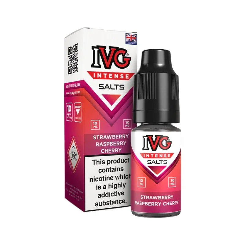 IVG Intense Salts Strawberry Raspberry Cherry Flavour
