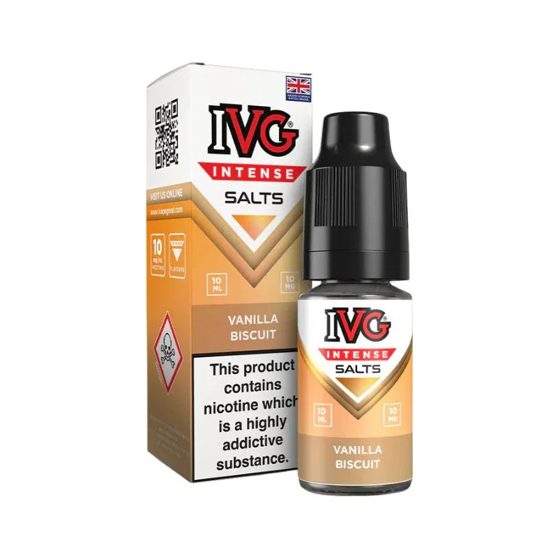 IVG Intense Salts Vanilla Biscuit Flavour
