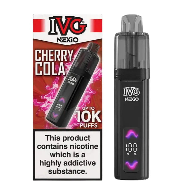 IVG Nexio 10K Vape Kit Cherry Cola Flavour