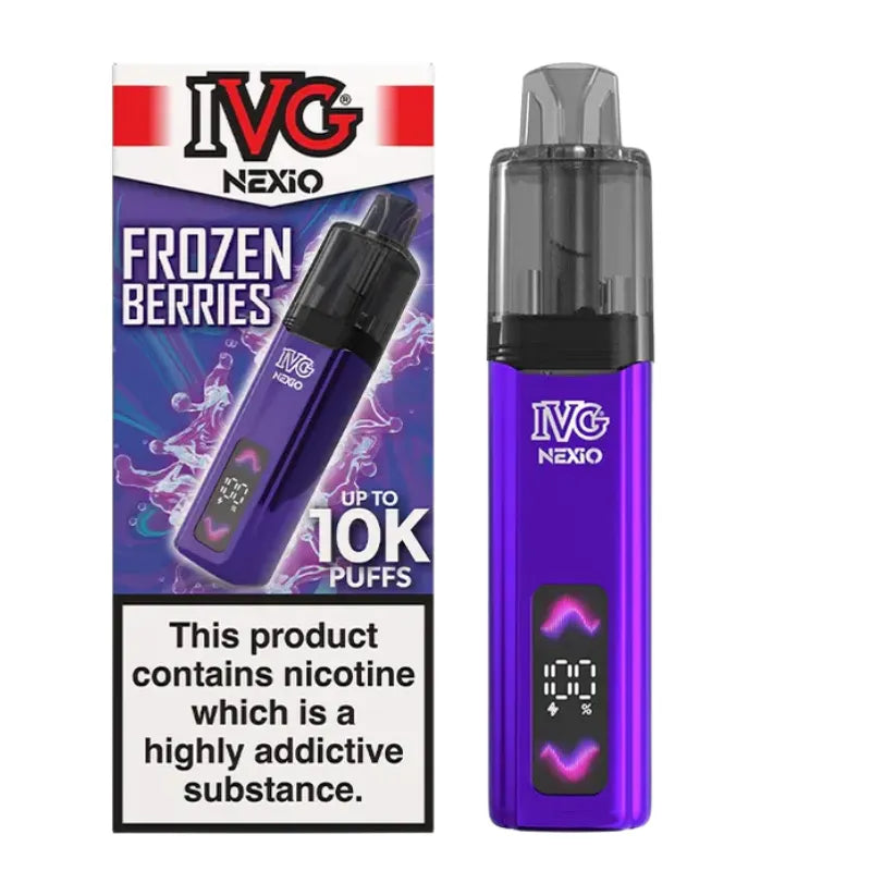 IVG Nexio 10K Vape Kit Frozen Berries Flavour