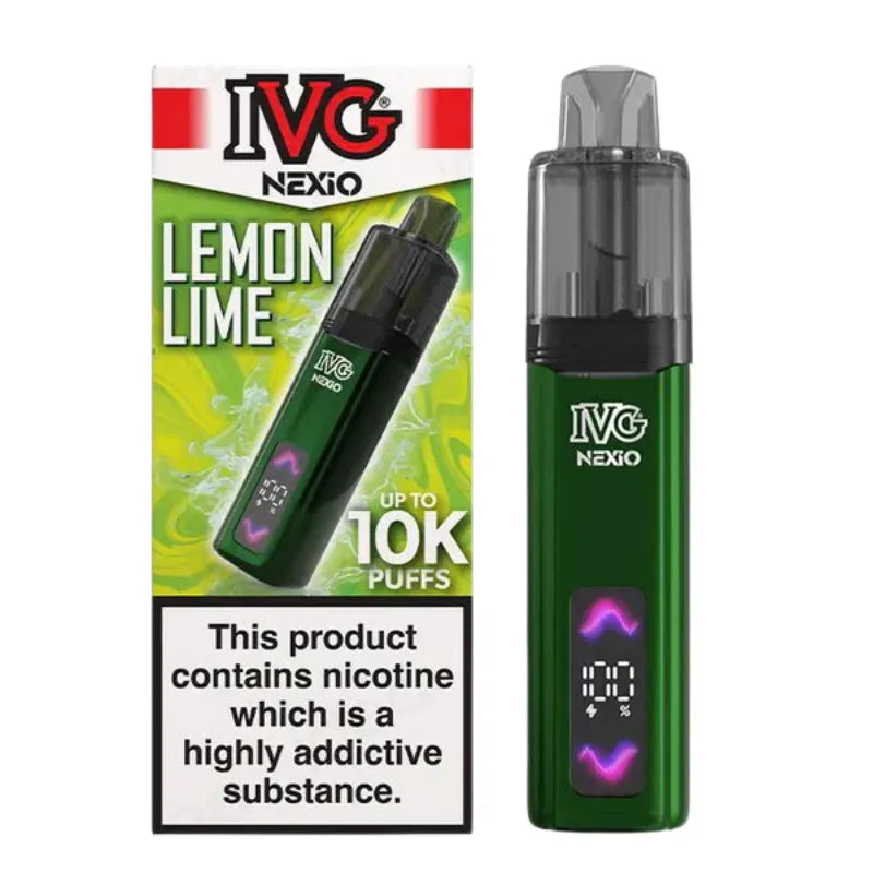 IVG Nexio 10K Vape Kit Lemon Lime Flavour