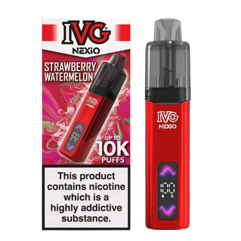 IVG Nexio 10K Vape Kit Strawberry Watermelon Flavour