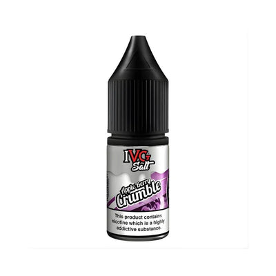 IVG Nic Salt E-liquid Apple Berry Crumble 10ml bottle
