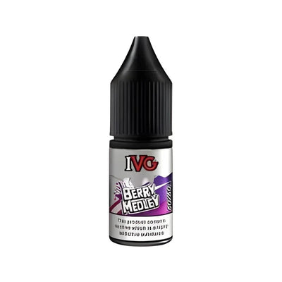 IVG Nic Salt E-liquid Berry Medley 10ml bottle