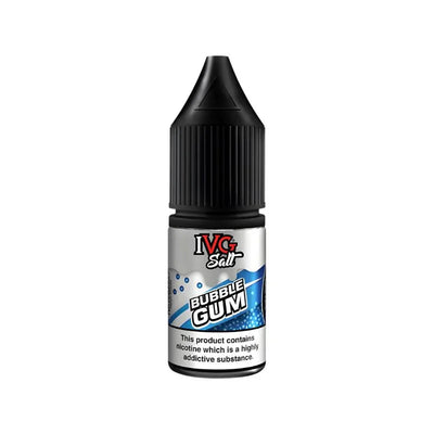 IVG Nic Salt E-liquid Bubblegum 10ml bottle