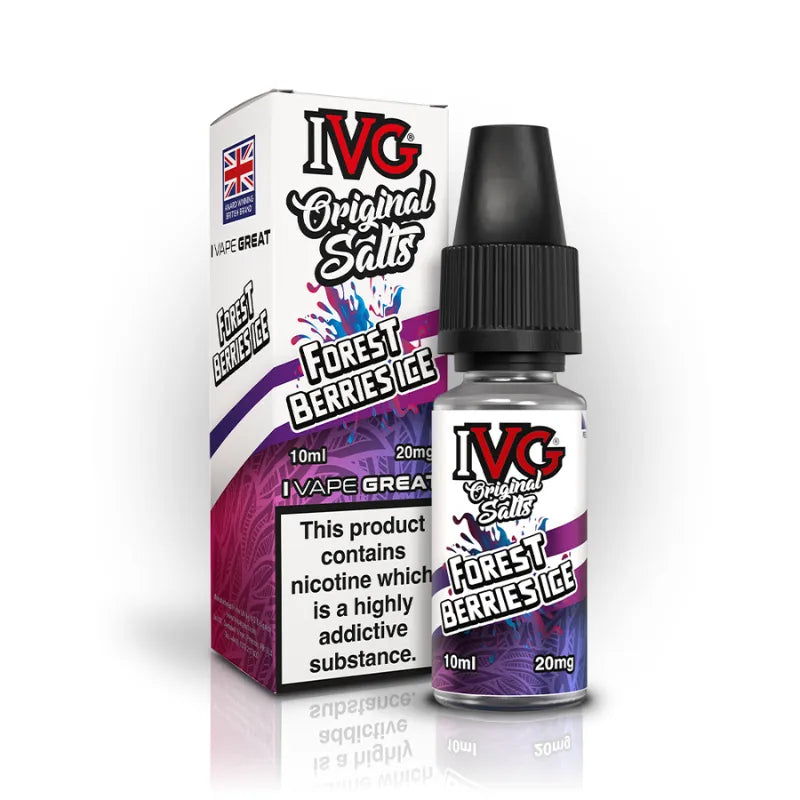 IVG Originals Nicotine Salt E-Liquids Forest Berries Ice 20MG Flavour