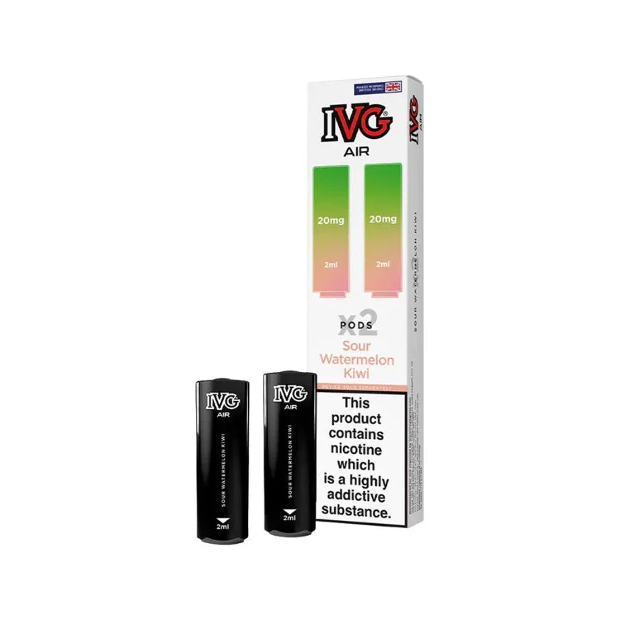IVG Air Pods Sour Watermelon Kiwi Flavour