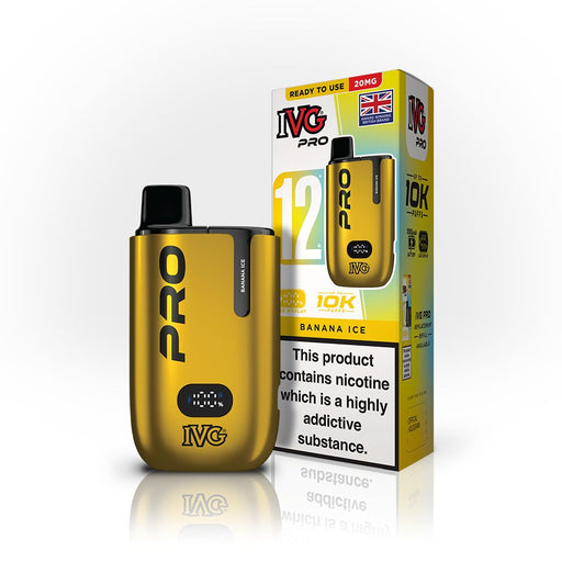 IVG Pro 12 Kit Banana Ice Flavour