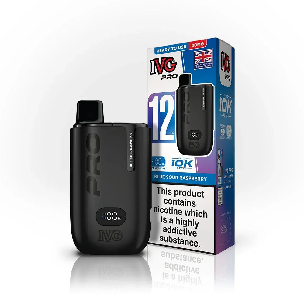 IVG Pro 12 Kit Blue Sour Raspberry Flavour