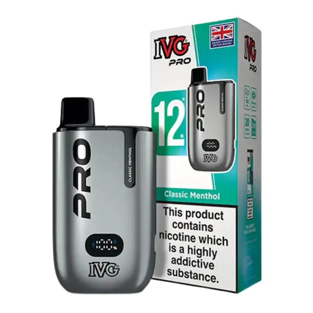 IVG Pro 12 Kit Classic Menthol Flavour