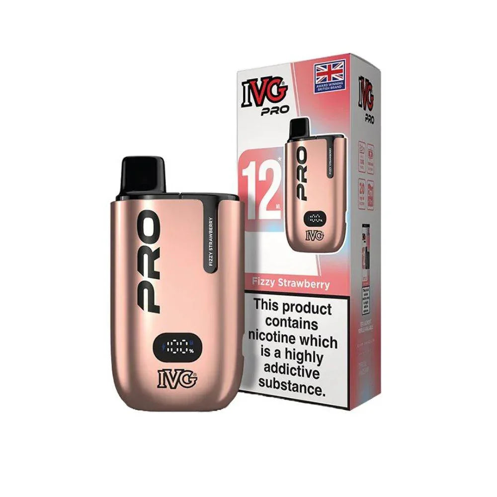 IVG Pro 12 Kit Fizzy Strawberry Flavour