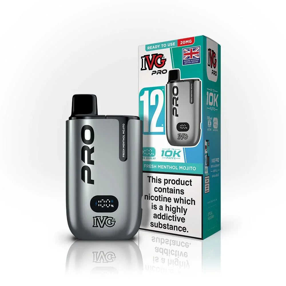 IVG Pro 12 Kit Fresh Menthol Mojito Flavour