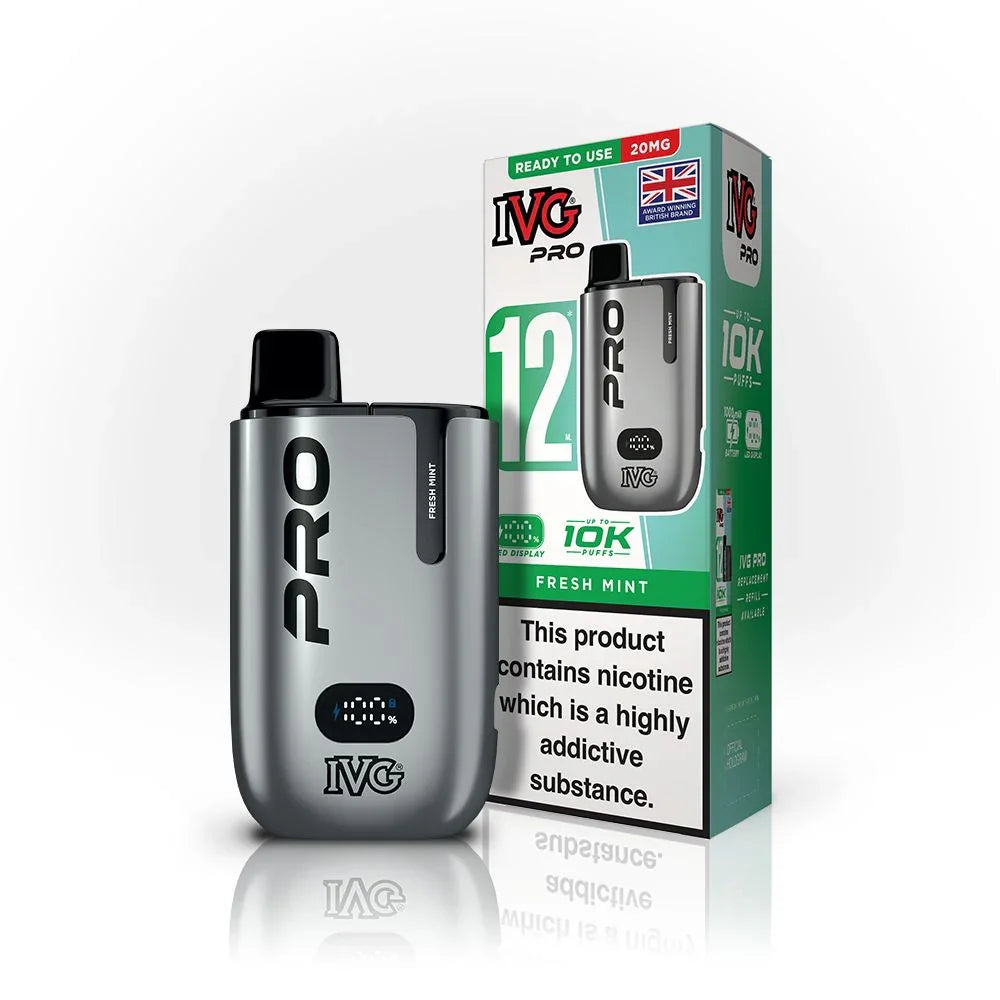 IVG Pro 12 Kit Fresh Mint Flavour