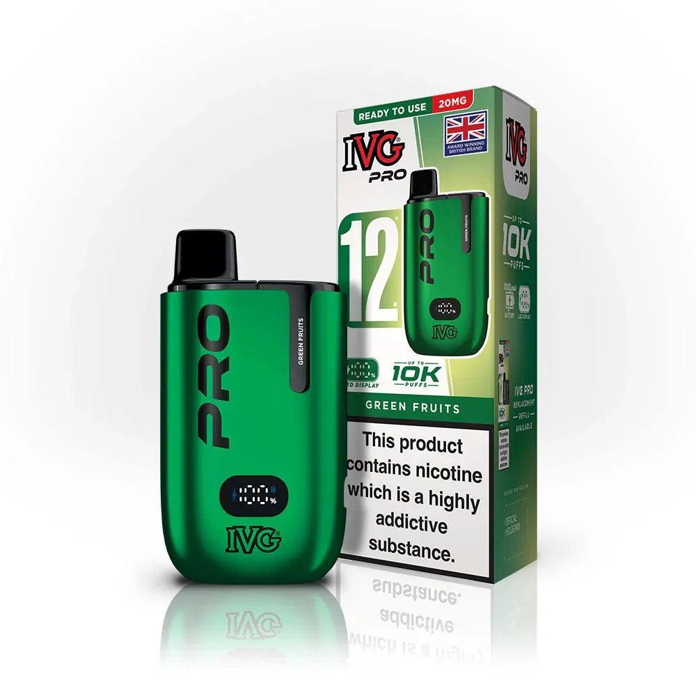 IVG Pro 12 Kit Green Fruits Flavour