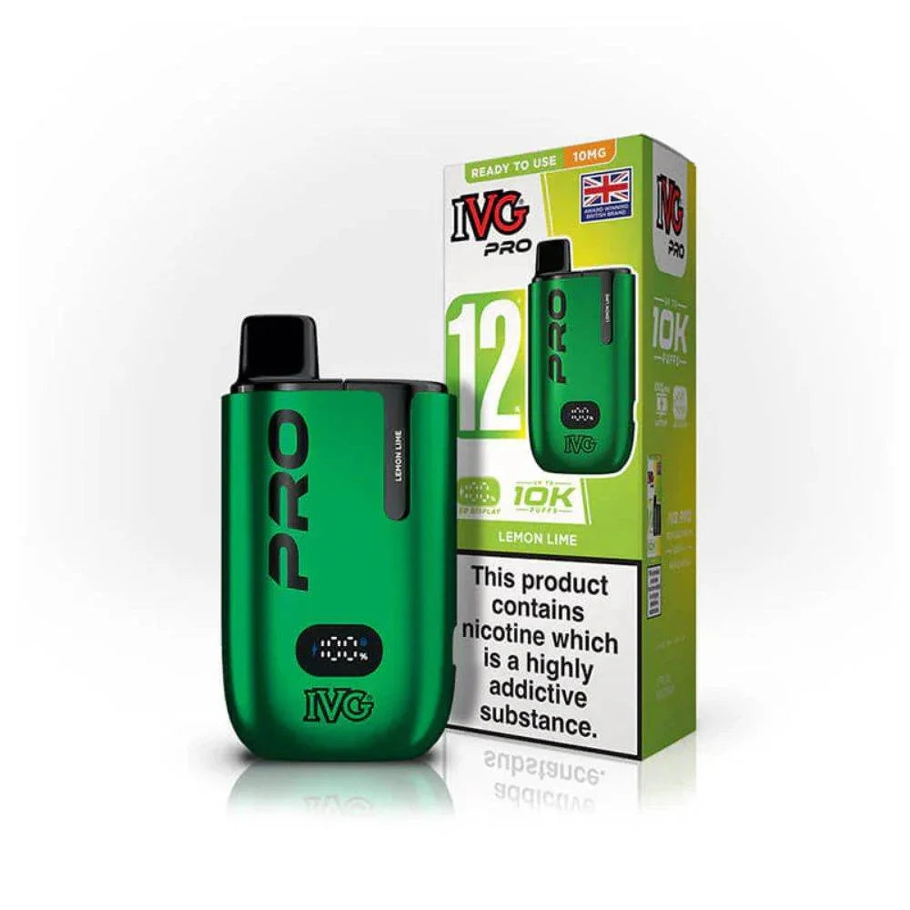 IVG Pro 12 Kit Lemon Lime Flavour 10mg