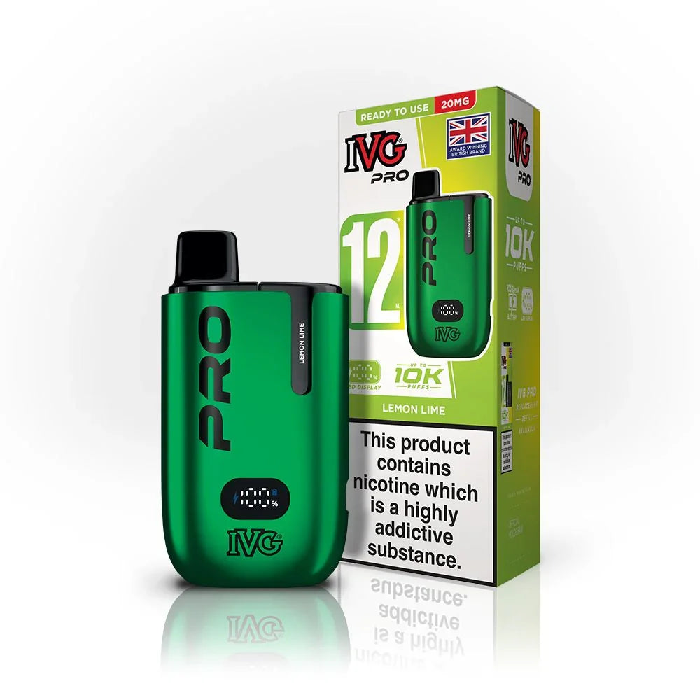 IVG Pro 12 Kit Lemon Lime Flavour