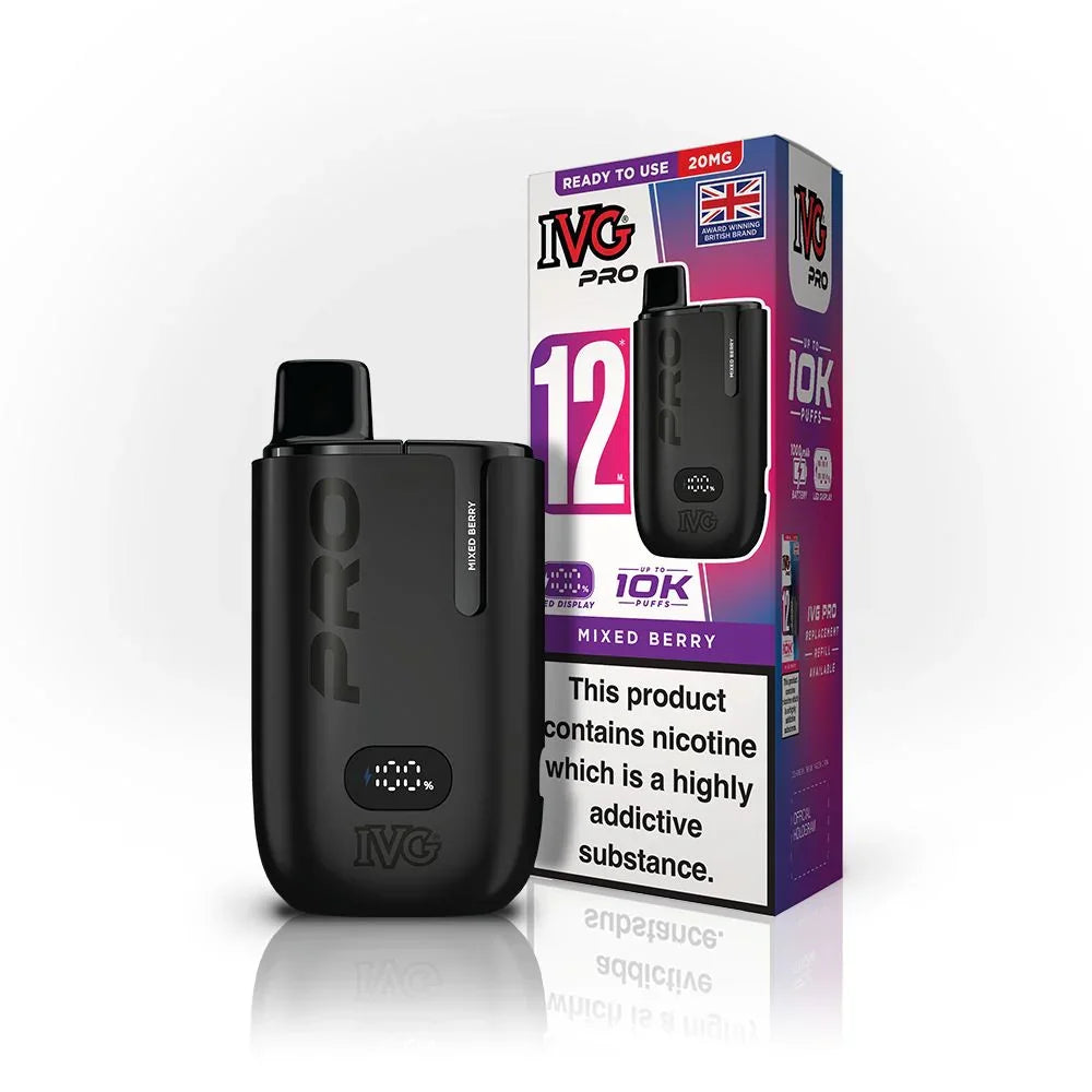 IVG Pro 12 Kit Mixed Berry Flavour