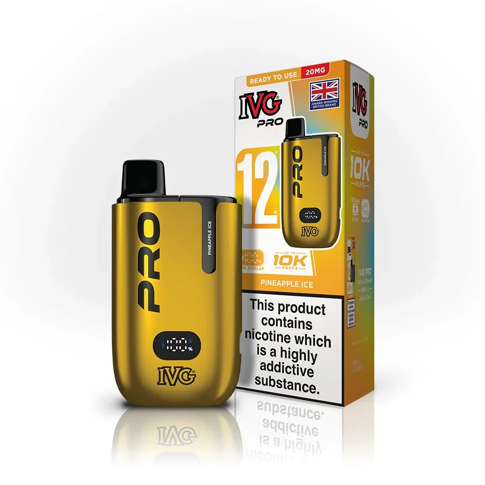IVG Pro 12 Kit Pineapple Ice Flavour