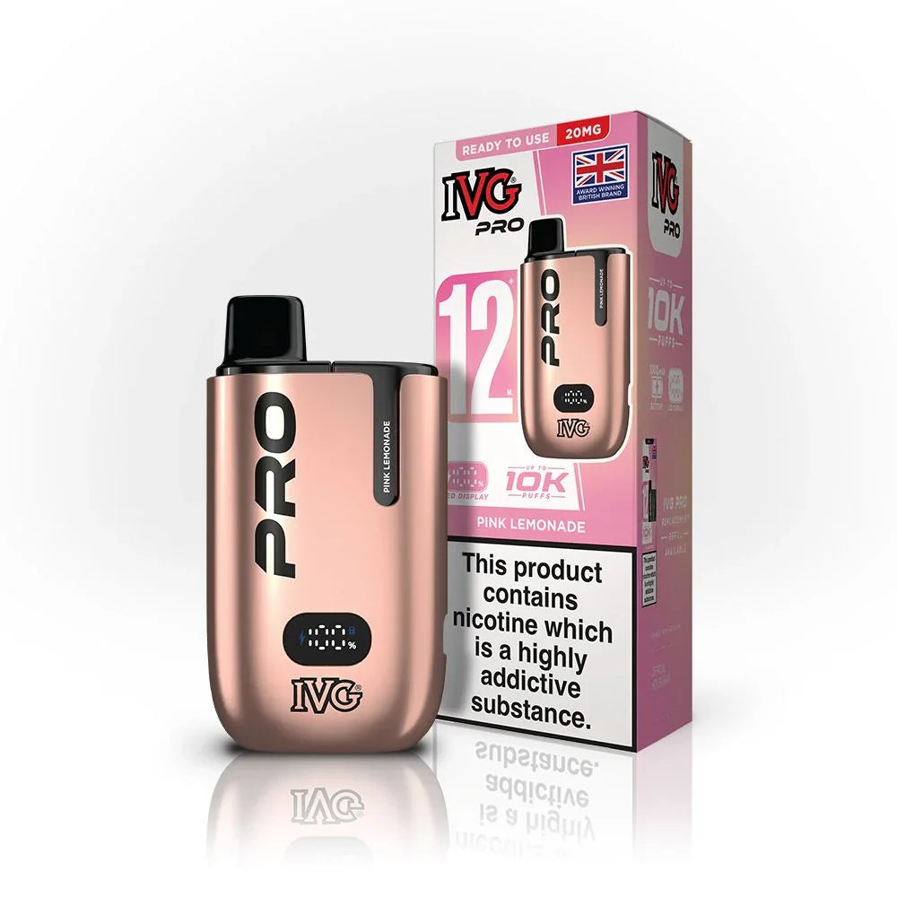 IVG Pro 12 Kit Pink Lemonade Flavour
