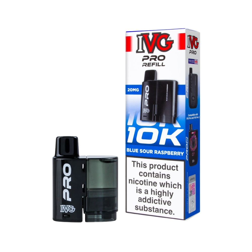IVG Pro 12 Refill Pod Blue Sour Raspberry Flavour 0mg