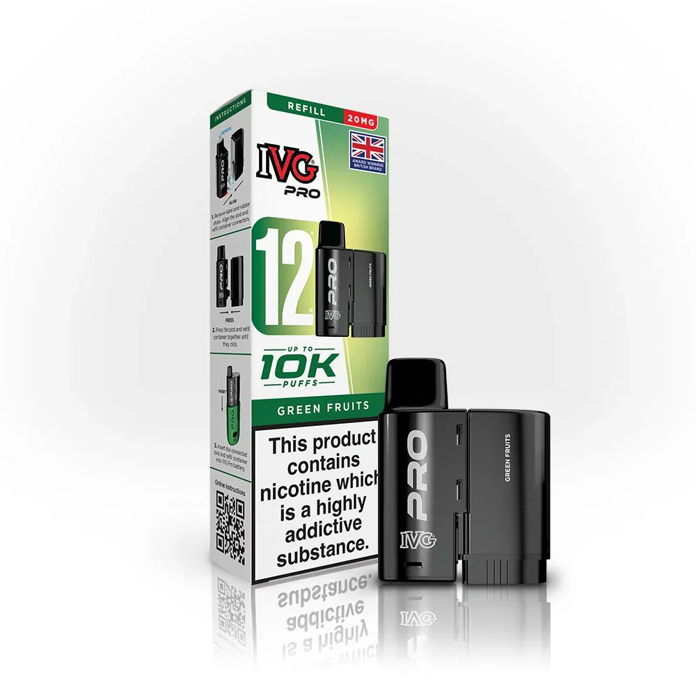 IVG Pro 12 Refill Pod Green Fruits Flavour