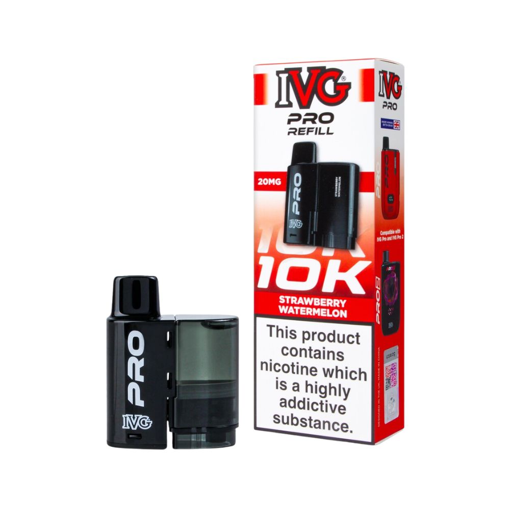 IVG Pro 12 Refill Pod Strawberry Watermelon Flavour 10mg